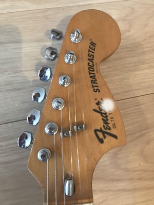 Electric Guitar Fender Stratocaster 1976 Natural Made in USA