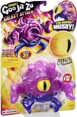 Heroes of Goo Jit Zu Galaxy Attack Ultra Rare Crusticoid 41212