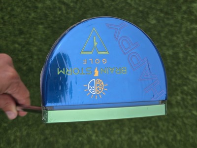 New Brain Storm Golf Happy Putter V1 Mallet Ambidextrous -Change