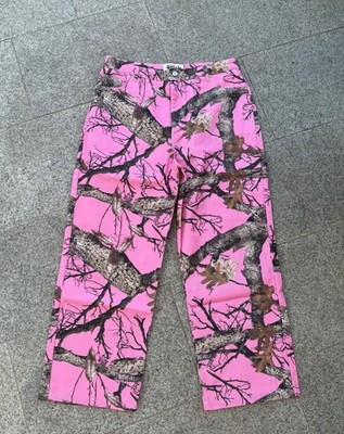 Stussy Realtree White Tree Camo Big Ol Jeans Size 34 | eBay