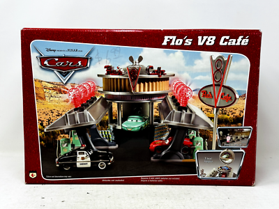 FLO'S V8 CAFE PLAYSET Original Desert 2006 Disney Pixar Cars