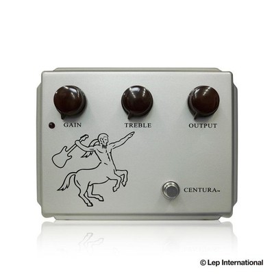 Ceriatone Centura Matte silver with picture Overdrive Guitar