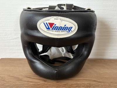 Winning Boxing Headgear FG-5000 Black L size Full Face type Used