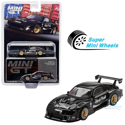 Mini GT 1:64 MAZDA RX-7 LB-Super Silhouette Liberty Walk Black