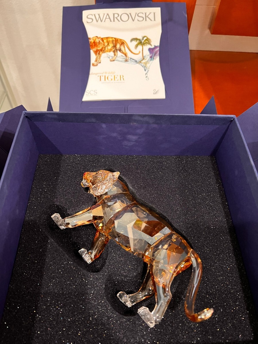 Swarovski Tiger SCS Endangered Wildlife | eBay
