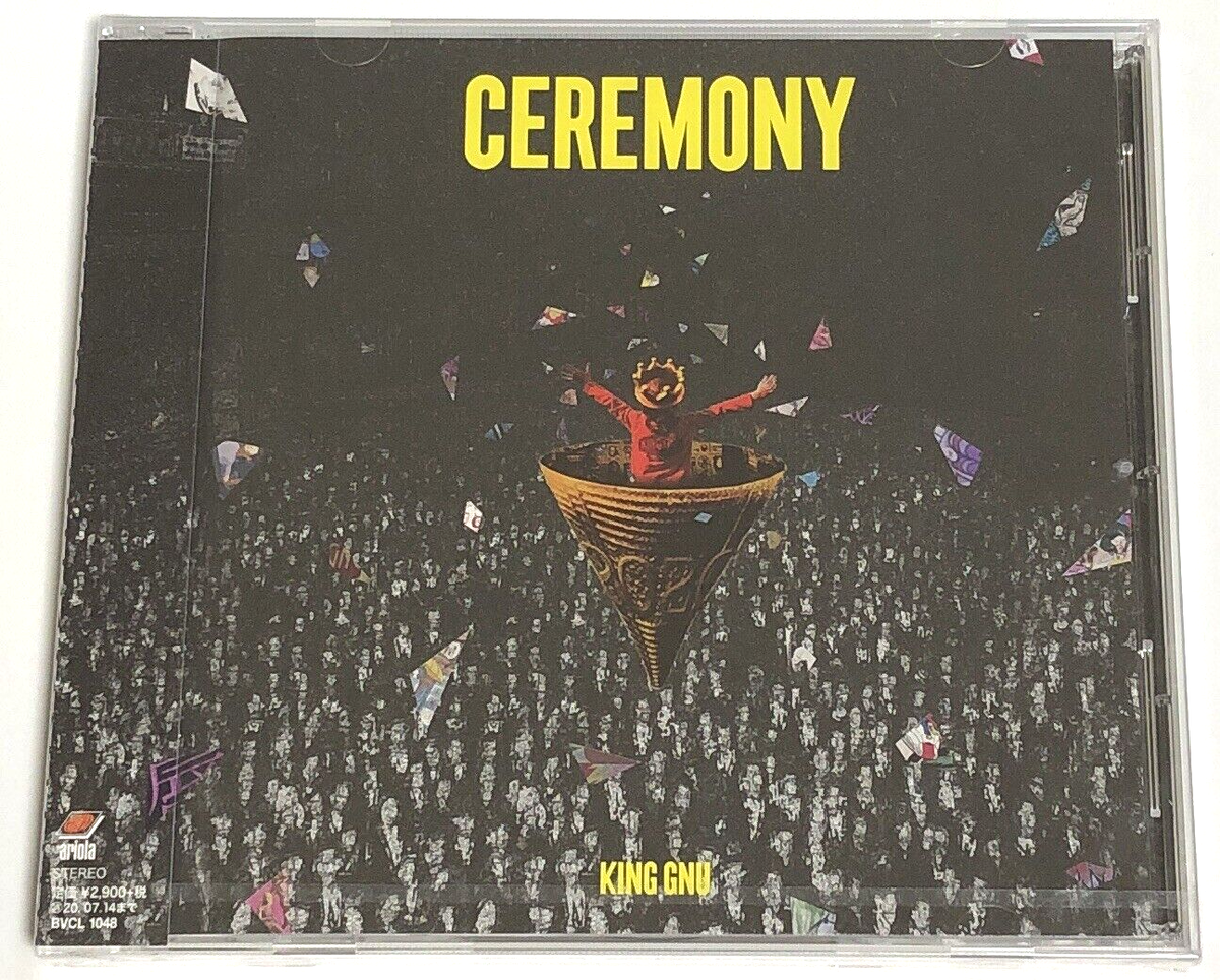 King Gnu / CEREMONY 2020 CD Japan J-Pop | eBay