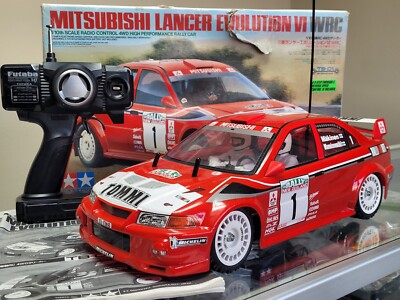 Tamiya 1/10 R/C Mitsubishi Lancer Evolution EVO 6 VI WRC TB-01