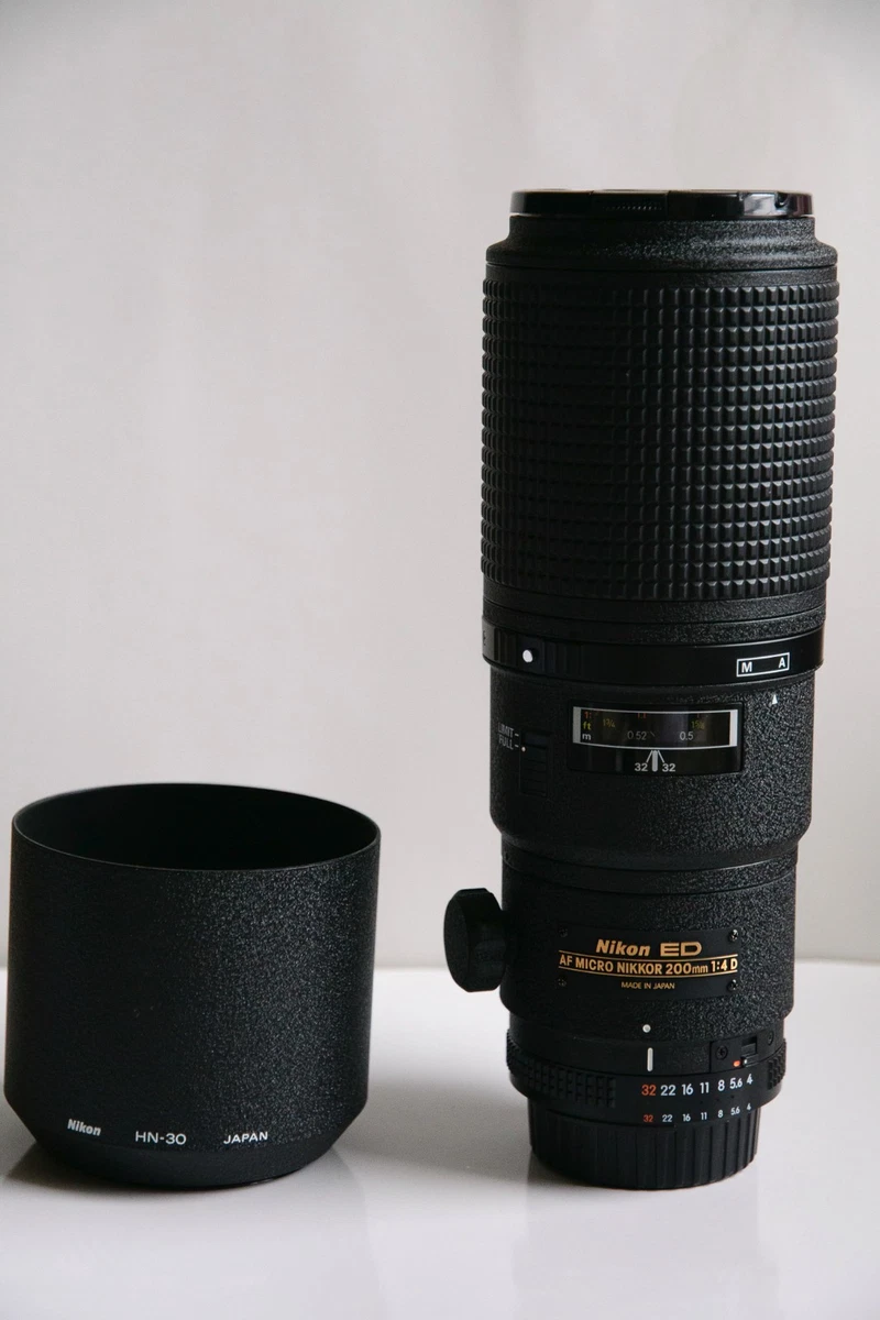 Nikon Micro NIKKOR f/4 Camera Lenses 200mm Focal for sale | eBay