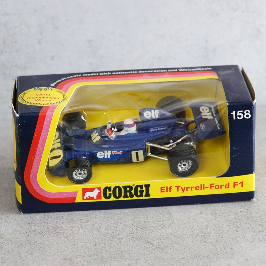 Corgi 158, Elf Tyrrell Ford F1 - Free Price Guide & Review