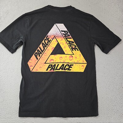 Palace Tri-Lager Tee T-Shirt Black Mens Size Small Short Sleeve
