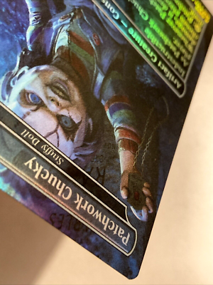 MTG Patchwork Chucky - Stuffy Doll FOIL Secret Lair Drop Series