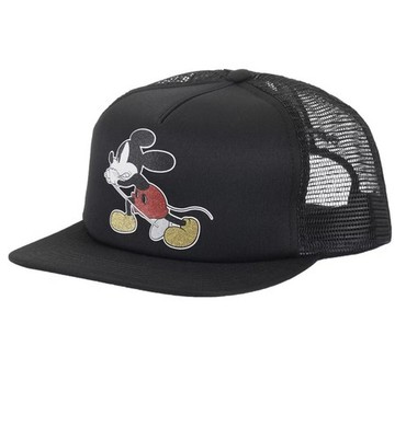 Supreme Number Nine Mickey Mesh Back 5 Panel Trucker Black (IN