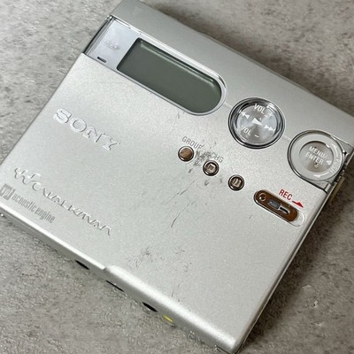 Tested Sony MZ-N910 MD Walkman Silver | Japan | New 80min MD Disc