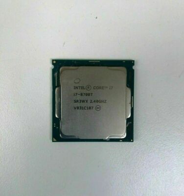 Intel Core i7-8700T SR3WX 2.40GHz Processor for sale online | eBay