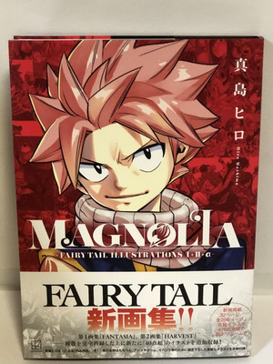 FAIRY TAIL ILLUSTRATIONS 1+2+α- MAGNOLIA Japanese Hiro Mashima