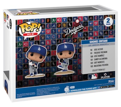 Shohei Ohtani Los Angeles Dodgers Funko Fanatics Exclusive Two