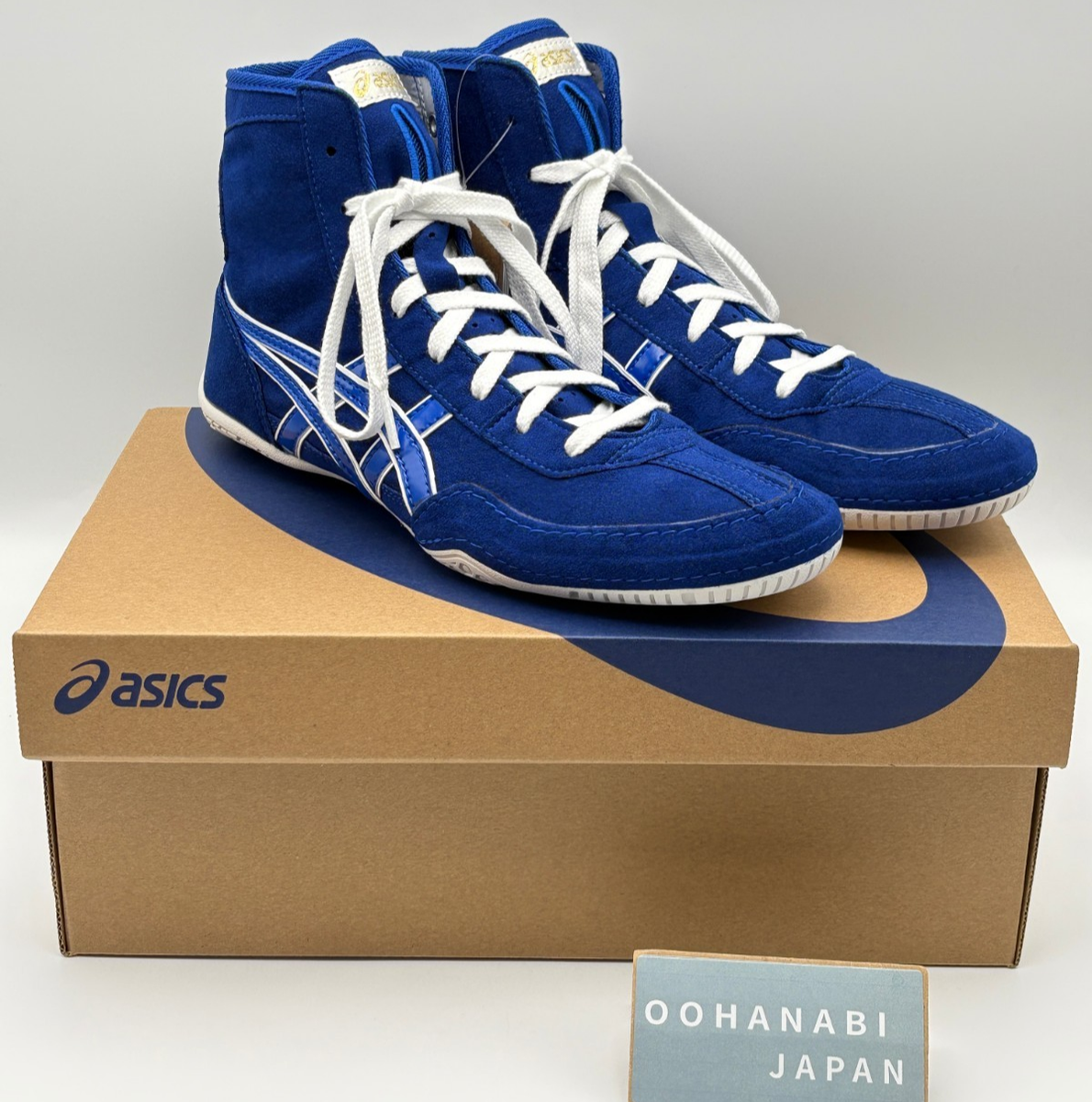 ASICS EX-EO Wrestling Boxing Shoes 1083A001 TWR900 New model Blue