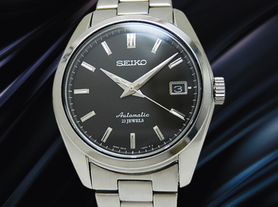 Seiko SARB033 6R15-00CO SS Black Dial 23 Jewels Automatic 38mm