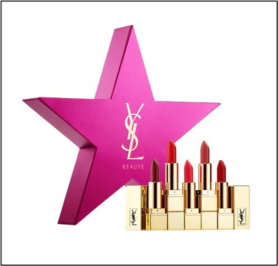 Yves Saint Laurent YSL Rouge Pur Couture 5pc Mini Lipstick