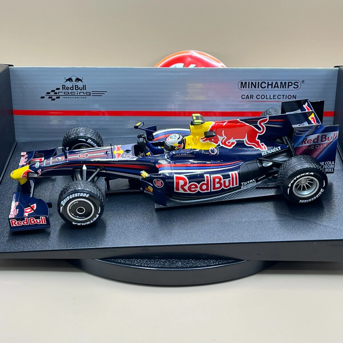 Sebastian Vettel RedBull 1:18 Scale Diecast Formula 1 Cars for