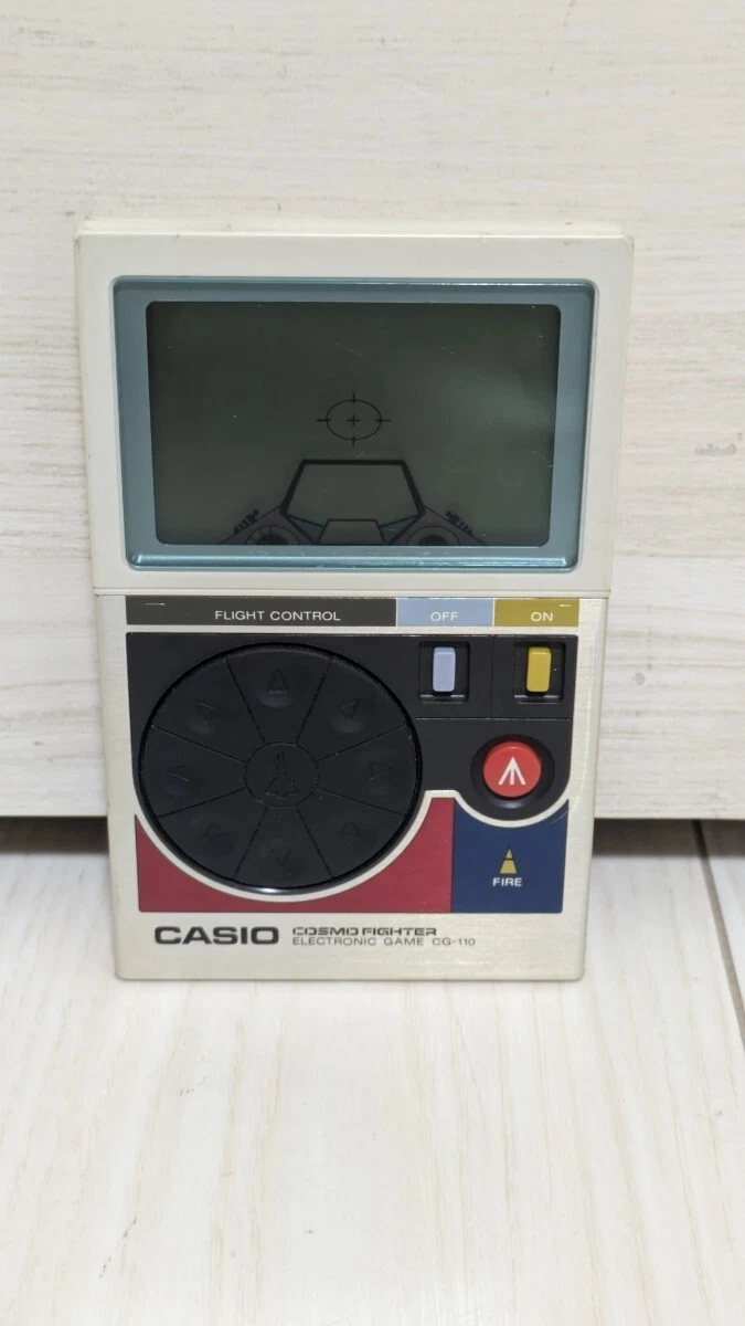 絶版CASIO カシオ ゲームウォッチ 1983年製 電池不要 動作確認済み