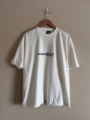 Stussy x Our Legacy Workshop Pigment Dyed Sport Tee - Size XL