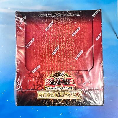 Yugioh Retro Pack 2 Booster Box Factory Sealed- 8 mini boxes 3