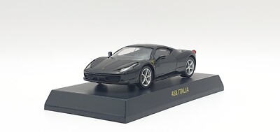 Kyosho 1/64 FERRARI 458 ITALIA BLACK diecast car model | eBay