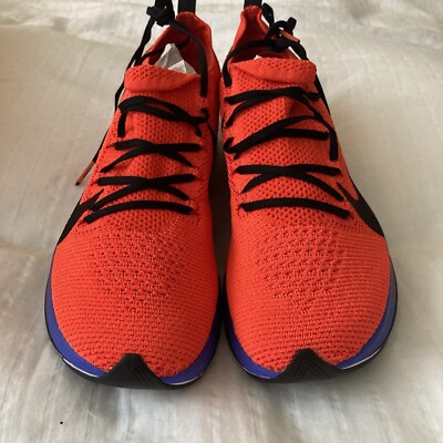 Nike Zoom Vaporfly 4% Flyknit - Crimson/Blk Sapphire (M 8 / W 9.5