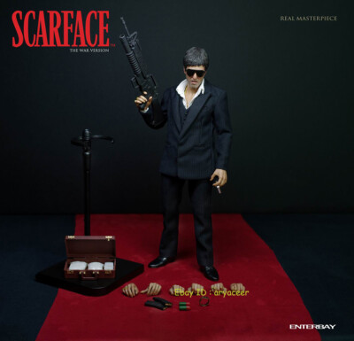 Enterbay Scarface The War Version 1/6 ﻿Action Figure Model In