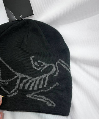 NWT 2025 Arc'teryx Bird Head Toque Beanie Hat Black Orca Merino