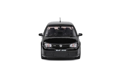 1/43 Volkswagen Golf IV R32 Black 2003 Diecast Model Car by Solido