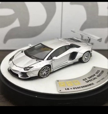 PGM 1:64 LBWK Lamborghini Aventador Grigio Antares 2025 GT SHOW