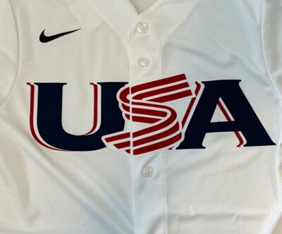 Nike Team USA World Baseball Classic Jersey WBC, Men's Size Small