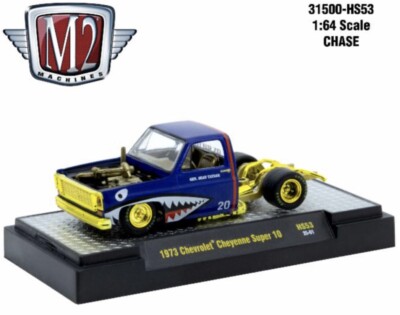 M2 MACHINES CHASE 1973 CHEVY CHEYENNE SUPER 10 SQUAREBODY HOBBY