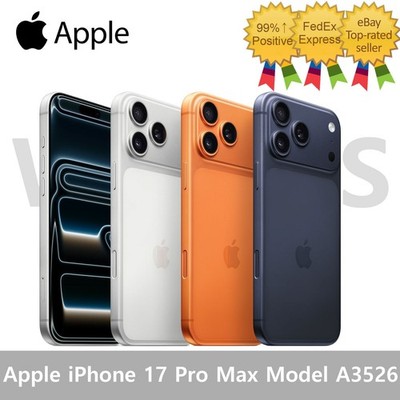 Apple iPhone 17 Pro Max - 1 TB - Cosmic Orange (Unlocked) for sale