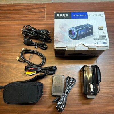 SONY HDR-CX270V Handycam 32GB Digital Video Camera AC100V for sale