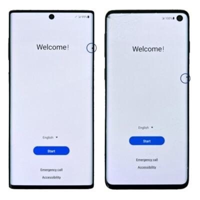 Samsung Galaxy Note 20 Ultra 5G N986 128GB Unlocked - Small BLACK