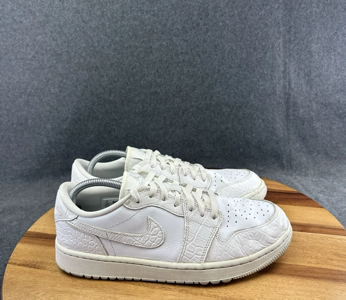 Jordan 1 Golf Low White Crocodile for Sale | Authenticity
