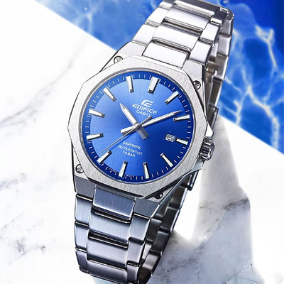 CASIO Edifice EFR-S108DJ-2AJF Sapphire Slim Blue Dial Watch JDM | eBay
