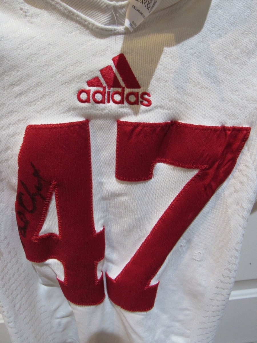 Wisconsin Badgers Vince Biegel NCAA adidas Game Used Worn Football