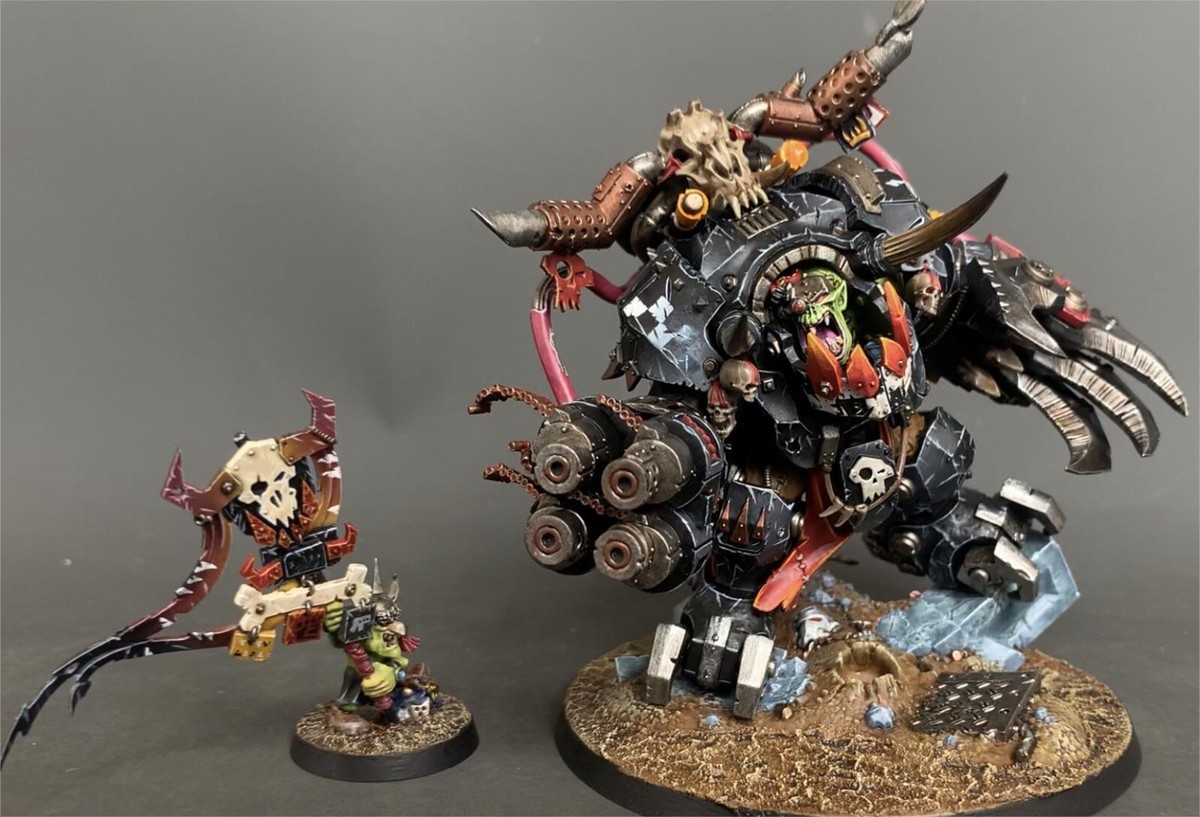 Ghazghkull Thraka Orks Warhammer 40K army Presale Painted Games