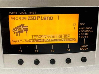 ROLAND SC-8850 Sound Canvas MIDI Sound Module Synthesizer | eBay