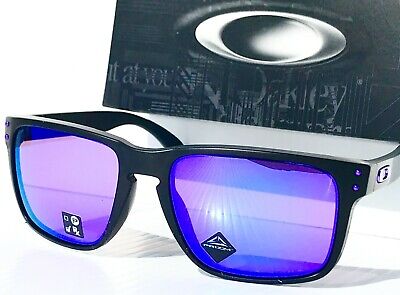 NEW* Oakley HOLBROOK XL Matte Black w PRIZM Violet Iridium