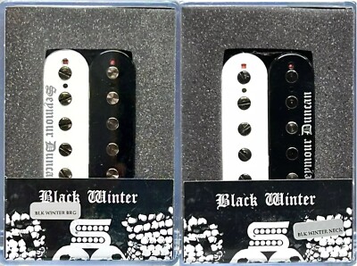 Seymour Duncan Black Winter Humbucker Pickup 6 String Set - Black