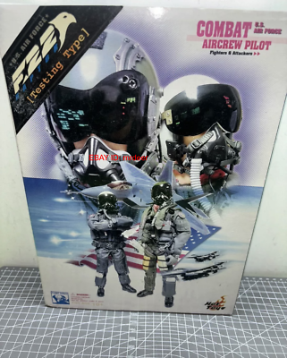 Hottoys 1/6 F-22 Combat Aircrew Pilot Action Figure Model Toy