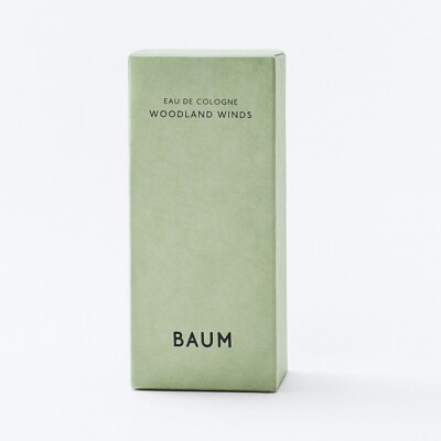 SHISEIDO BAUM Eau de Cologne WOODLAND WINDS 60ml Fragrance Perfume