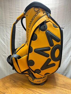 Scotty Cameron 7 Point Crown Circle T Tour Bus Yellow Staff Bag | eBay