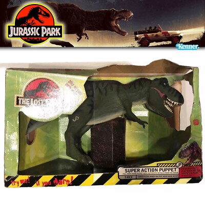 The Lost World Jurassic Park T-Rex Super Action Full Body Puppet