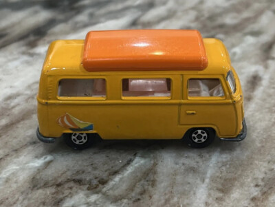Matchbox Superfast 1970 Volkswagen Camper Van No 23 Orange Body | eBay